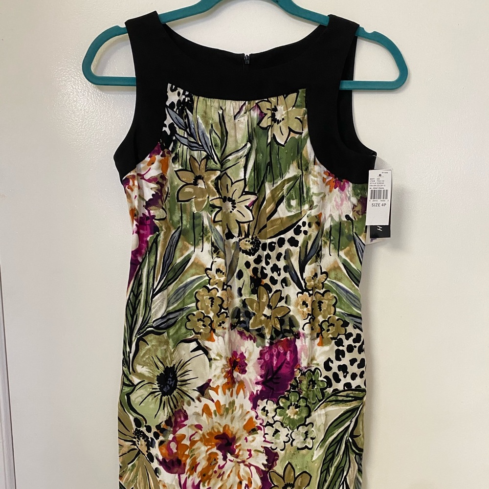 NWT ALYX Petite Floral Print Sheath Dress